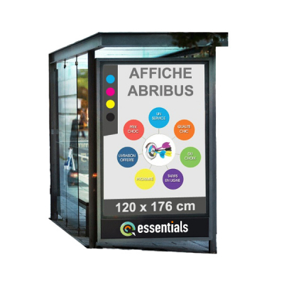 Affiche abribus